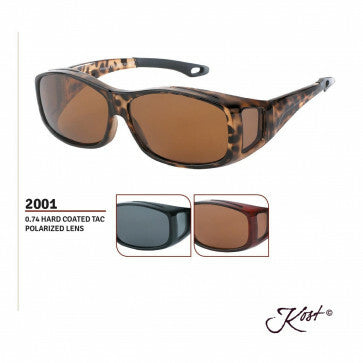 Overzet Zonnebril - Polarized - Fit Over - Type 2001