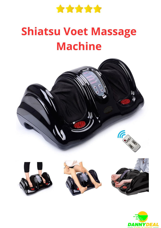 Electrische Siatsu Voetmassagemachine met afstandsbediening